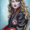 Taylor Swift KC Chiefs - Print